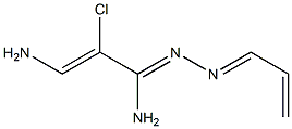 2-CHLORO-DIAMINO-ATRAZINE 化学構造式