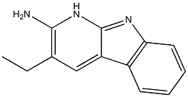 2-AMINO-3-ETHYLPYRIDO[2,3-B]INDOLE Structure