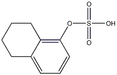 5,6,7,8-TETRAHYDRONAPHTHYLSULPHATE 结构式