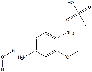 2-METHOXY-1,4-PHENYLENEDIAMINESULPHATEHYDRATE Struktur