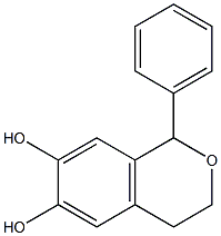 1-PHENYL-6,7-DIHYDROXY-ISOCHROMAN,,结构式