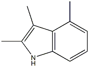 TRIMETHYLINDOLE 化学構造式