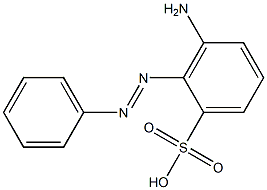 AMINOPHENYLAZOBENZENESULPHONICACID Structure