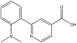 2-(2-Dimethylaminophenyl)-isonicotinic acid,,结构式