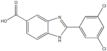 2-(3,5-Dichlorophenyl)-1H-benzimidazole-5-carboxylic acid