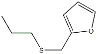 Furfuryl propyl sulfide Struktur