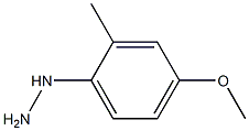 (4-Methoxy-2-methyl-phenyl)-hydrazine,,结构式