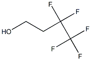 (S)-3,3,4,4,4-Pentafluorobutanol(50 % solution in MtBE) 化学構造式