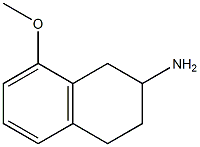 2-Amino-8-methoxy-1,2,3,4-tetrahydro-naphthalene- Structure