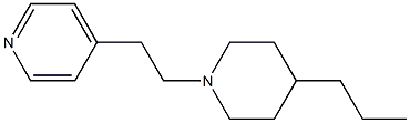 3-[1-(2-Pyridin-4-yl-ethyl)-piperidin-4-yl]propan- Structure