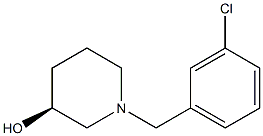 (3S)-1-(3-chlorobenzyl)piperidin-3-ol|