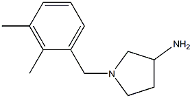 1-(2,3-dimethylbenzyl)pyrrolidin-3-amine,,结构式