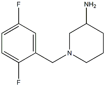 1-(2,5-difluorobenzyl)piperidin-3-amine
