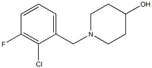 1-(2-chloro-3-fluorobenzyl)piperidin-4-ol Structure