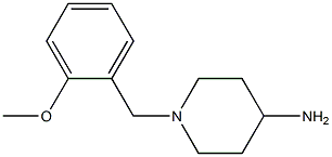 1-(2-methoxybenzyl)piperidin-4-amine Struktur