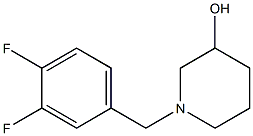 1-(3,4-difluorobenzyl)piperidin-3-ol Structure