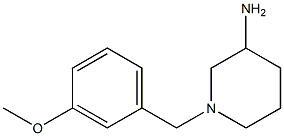 1-(3-methoxybenzyl)piperidin-3-amine Structure