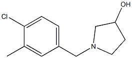  1-(4-chloro-3-methylbenzyl)pyrrolidin-3-ol