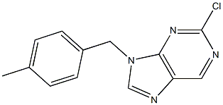 2-chloro-9-(4-methylbenzyl)-9H-purine