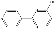 2-pyridin-4-ylpyrimidin-4-ol 结构式