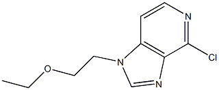 4-chloro-1-(2-ethoxyethyl)-1H-imidazo[4,5-c]pyridine