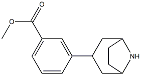 methyl 3-(8-azabicyclo[3.2.1]oct-3-yl)benzoate Structure