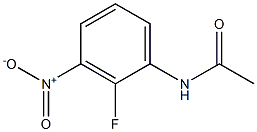 N-(2-fluoro-3-nitrophenyl)acetamide Structure
