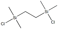 1,2-BIS(CHLORODIMETHYLSILYL)ETHANE: TECH., 90%,,结构式