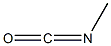 METHYL ISOCYANATE, POLYMER-SUPPORTED, 1.5-1.9 MMOL/G ON POLYSTYRENE 化学構造式