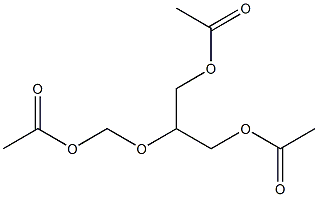 2-(乙酰氧甲氧)-1,3-丙二醇二乙酸酯, , 结构式