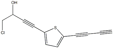 2-(丁二炔基)-5-(4-氯-3-羟丁炔-1-基)噻吩