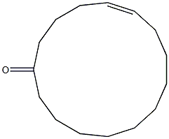 5-顺-环十五烷-L-酮 结构式