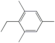 1,3,5-trimethyl-2-ethylbenzene,,结构式