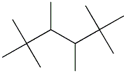2,2,3,4,5,5-hexamethylhexane Struktur