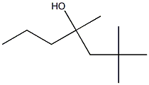 2,2,4-trimethyl-4-heptanol Structure