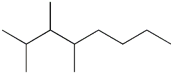 2,3,4-trimethyloctane Structure