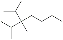 2,3-dimethyl-3-isopropylheptane,,结构式