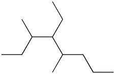 3,5-dimethyl-4-ethyloctane 化学構造式