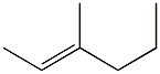 3-methyl-trans-2-hexene 化学構造式