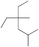 4-ethyl-2,4-dimethylhexane,,结构式