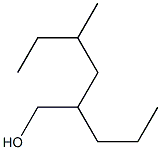 4-methyl-2-propyl-1-hexanol Struktur