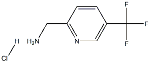5-TRIFLUOROMETHYL-2-AMINOMETHYLPYRIDINE HYDROCHLORIDE,,结构式