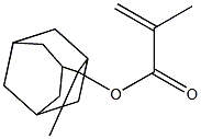 2-MTHYL-2-ADAMANTYL METHACRYLATE Structure