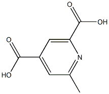 2-picoline-4,6-dicarboxylic acid Structure