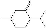 3-p-menthanone Structure