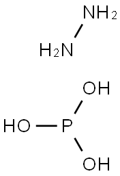 肼亞磷酸鹽, , 结构式