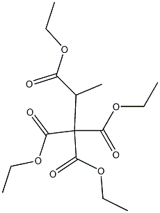tetraethyl propanetetra-carboxylate 化学構造式