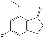 5,7 DIMETHOXY INDANE-1-ONE Structure