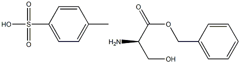 D-SERINE BENZYL ESTER P TOLUENESULFONAT 化学構造式