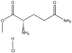 L-GLUTAMINE METHYL ESTER HCL Struktur